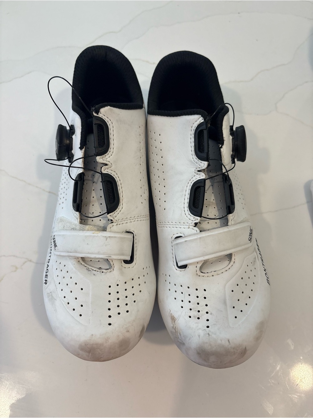 Bontrager Sonic White Athletic Cycling Shoes 7.5 Women